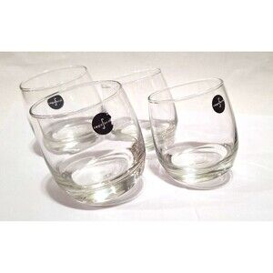 Set of 4 Sagaform Rocking Whiskey Tumbler & Drink Weird Barware Man Cave‎